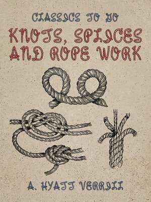 cover image of Knots, Splices and Rope Work